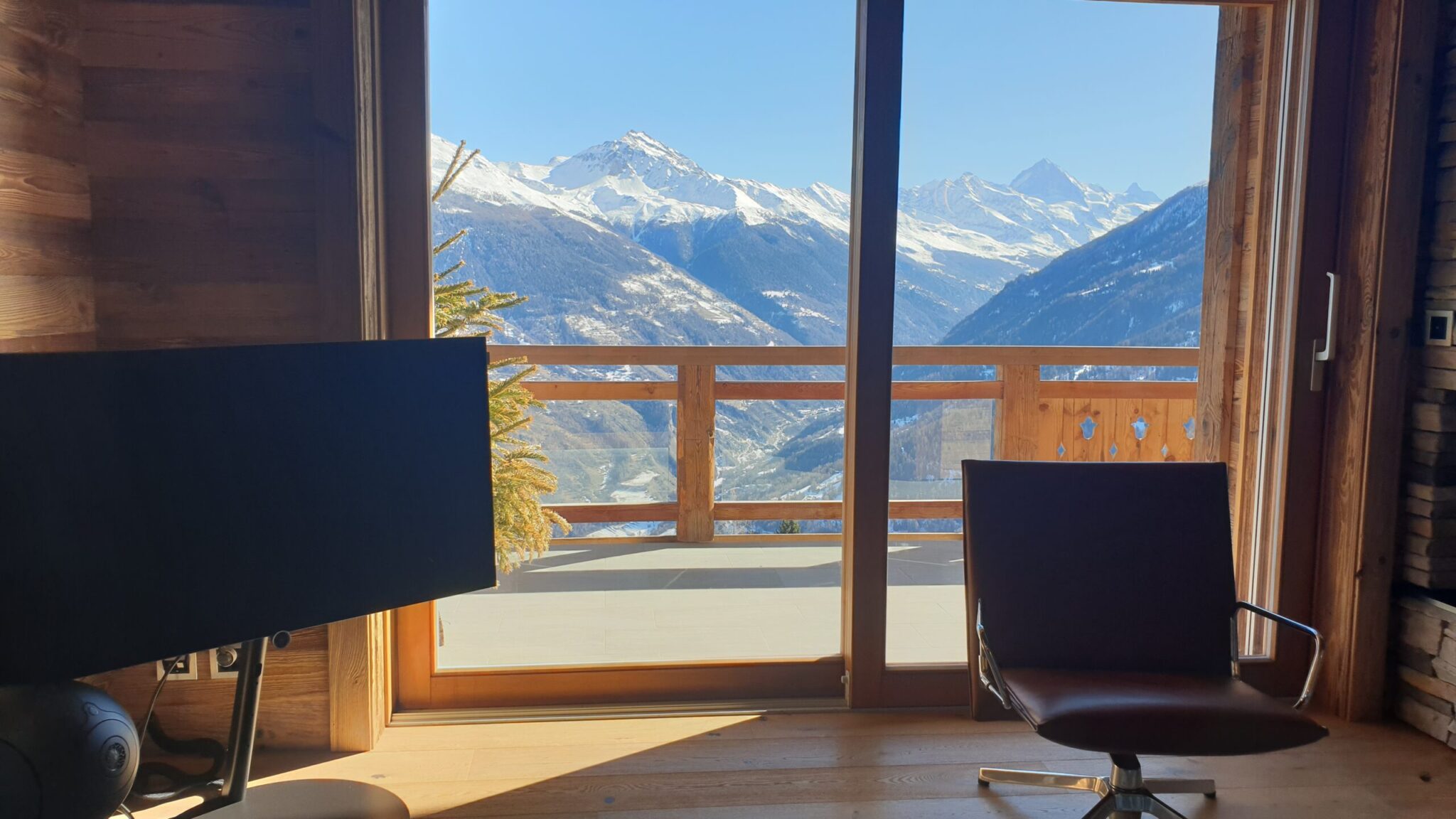 vue alpes Collons dixence resort thyon immobilier